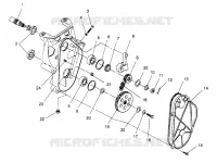 CADENACASE ASSEMBLY 500 CARB 0962764, 500 CARB SKS 0962564,  500 CARB SKS E9 (4931873187B011)