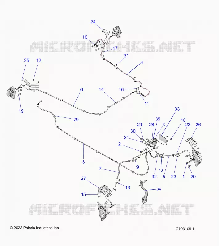 BRAKES, BRAKE LINES AND CILINDRO MAESTRO