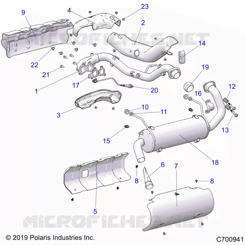 ENGINE, SISTEMA DE ESCAPE