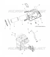MOTOR, TOMA DE AIRE