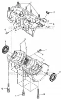 CAJA DEL CIGÜEÑAL 500 INDY 0982764(A)(B) and EUROPEAN 500 INDY E982764A (4942104210C007)