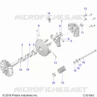 TREN, PRIMARY CLUTCH