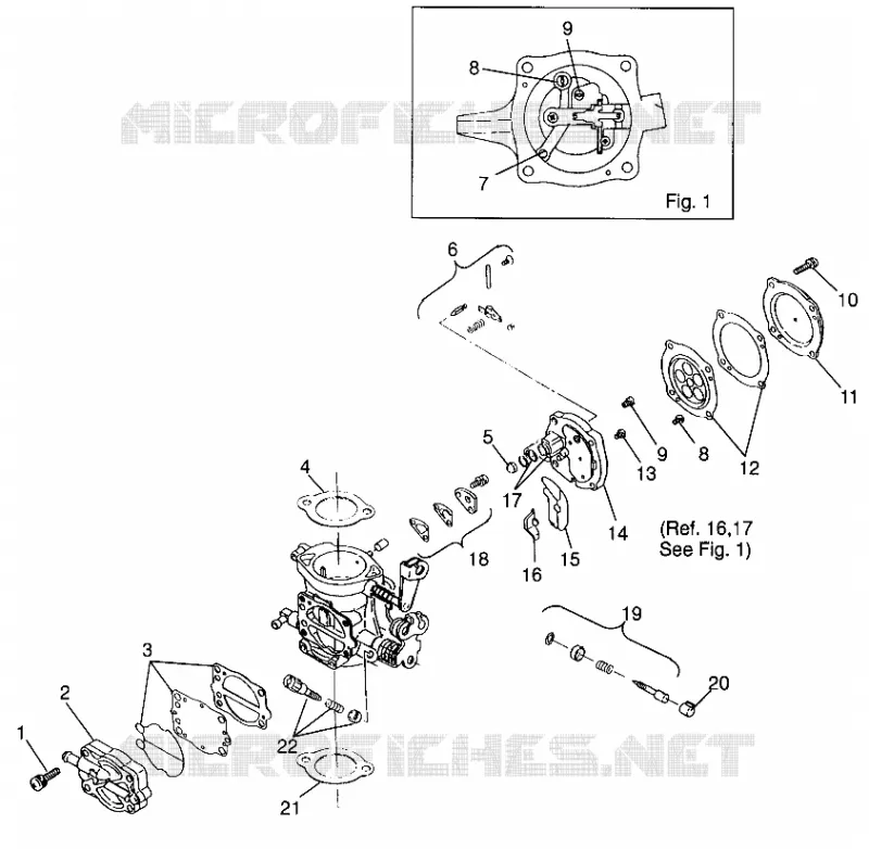 CARBURADOR (SL 700) SL 700 B974071 AND INTL. SL 700 I974071 (4940874087C008)