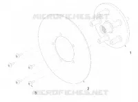 RUEDAS, COMPONENTS, END, 9.21 INCH, DISC 5 BOLT