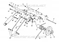 TRASERO ARM PAR (SKS) 500 SKS 0972564 and EUROPEAN 500 SKS E972564 (4938393839C007)