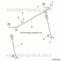 SUSPENSIÃ“N DELANTERA, STABILIZER BAR