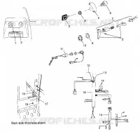 ENCENDIDO Y CABLE DE MAZO 500 RMK 0982964 and EUROPEAN 500 RMK E982964 (4942634263A014)