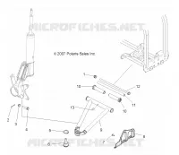 SUSPENSION, A-ARM and PUNTAL MOUNTING