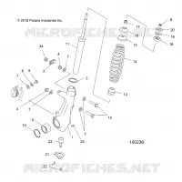 SUSPENSION, PUNTAL DELANTERO