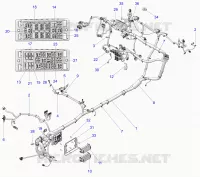 ELECTRICA, WIRE HARNESS, CHASSIS