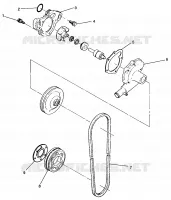 BOMBA DE AGUA 440 XCR SP 0961760 (4931583158C009)