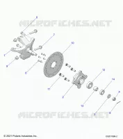 GOBIERNO, FRONT HUB AND SPINDLE