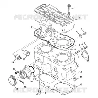 CILINDRO 500 INDY 0982764(A)(B) AND EUROPEAN 500 INDY E982764A (4942104210C008)