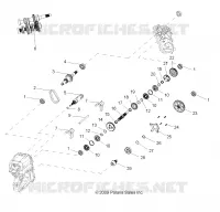 INTERNOS caja de engranajes (If Built After 10/11/04)