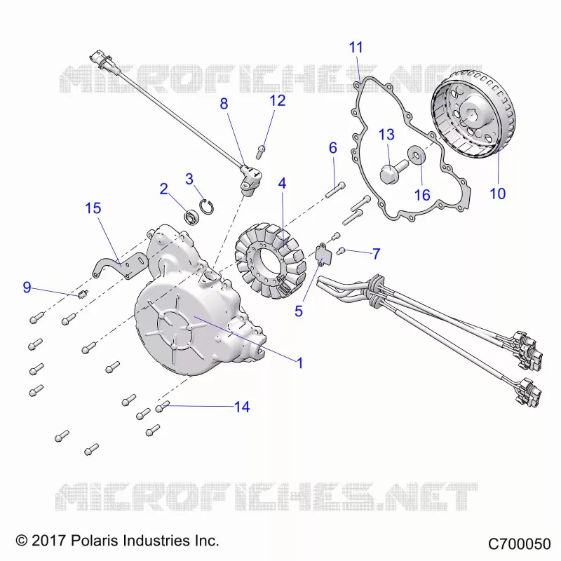 ENGINE, STATOR AND FLYRUEDA