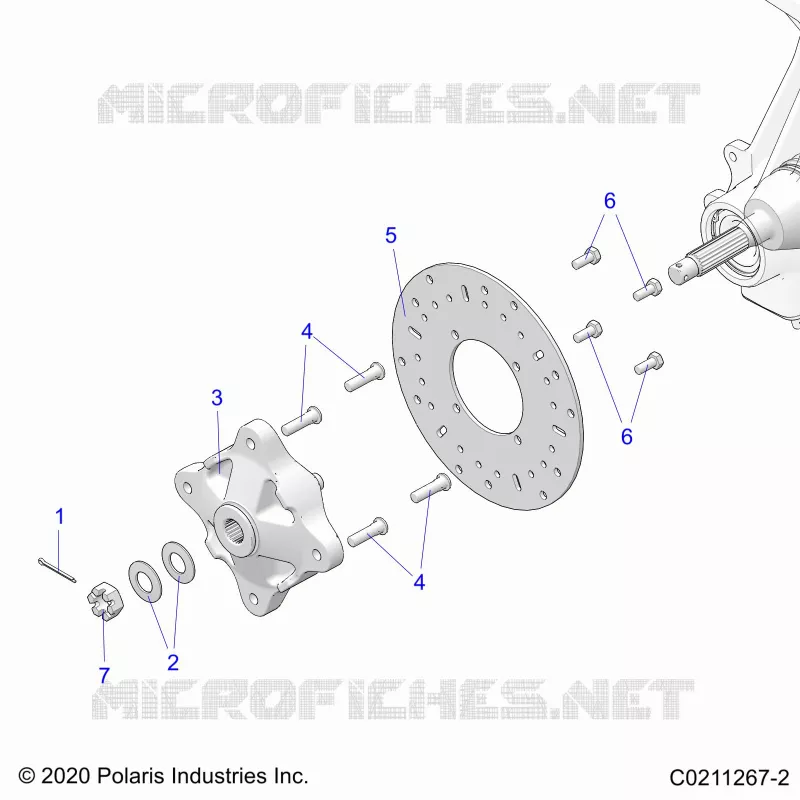 SUSPENSIÃ“N DELANTERA HUB AND BRAKE DISC