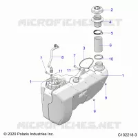 SISTEMA DE COMBUSTIBLE, FUEL TANK