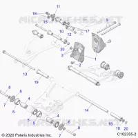 SUSPENSIONDLE CONTROL ARM MOUNTING