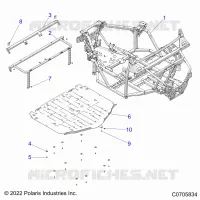 CHASSIS, MAIN BASTIDOR