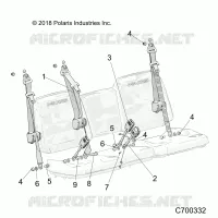 ASIENTO BELT AND MOUNTING