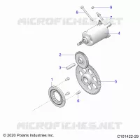 MOTOR DE ARRANQUE DRIVE