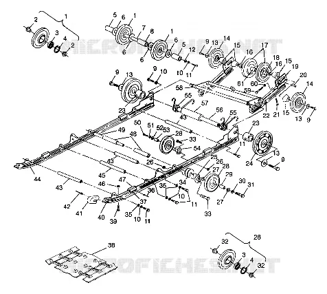 SUSPENSIÓN WIDETRAK LX 0982065 AND EUROPEAN WIDETRAK LX E982065 (4943884388B009)