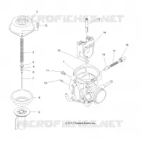 MOTOR, CARBURADOR, UPPER