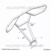 CARROCERÍA POSTERIOR BUMPER, TRAIL