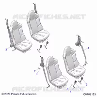 ASIENTO BELT MOUNTING
