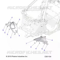 CHASSIS, TIE ROD BOOT ASM.