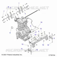 ENGINE, ENGINE AND TRANSMISIÃ“N MOUNTING