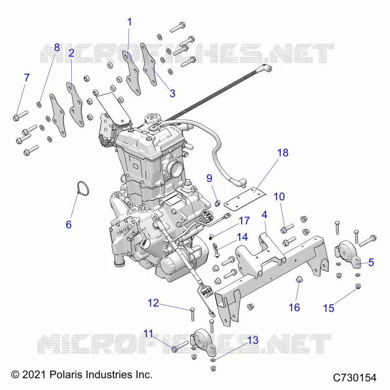 ENGINE, ENGINE AND TRANSMISIÃ“N MOUNTING