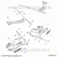 SUSPENSION TRASERA CONTROL ARMS