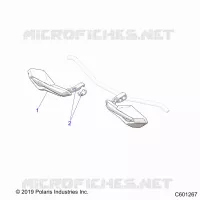 STEERING, HAND GUARDS