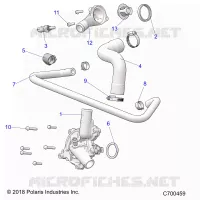 MOTOR, WATERPUMP AND BYPASS