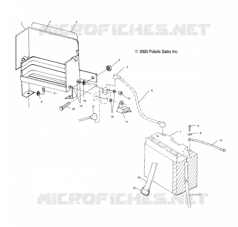CAJA DE BATERIA