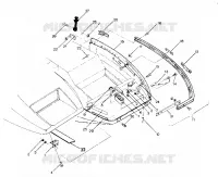 Parachoques y BISAGRA Star, Sprint ES and StarTrak Updated 2/90 (4916811681008A)
