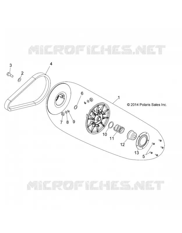 TREN, SECONDARY CLUTCH
