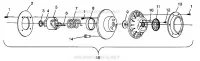 accionado de embrague ASSEMBLY 440 XCR 0941760 (4925182518024A)