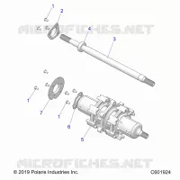 DRIVE TRAIN, JACKSHAFT AND EJE DE TRANSMISIÃ“N