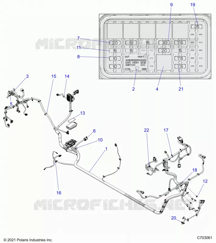 ELECTRICA, WIRE HARNESS