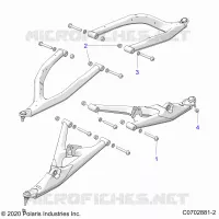 SUSPENSIÃ“N DELANTERA CONTROL ARMS MOUNTING
