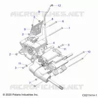 TREN, MAIN GEARCASE MOUNTING