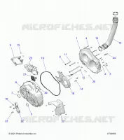 TREN, CLUTCH COVER AND DUCTING