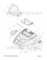 BODY, CAPUCHA ASM. AND WINDSHIELD