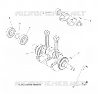 MOTOR, CIGUEÑAL AND BALANCE SHAFT