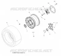 RUEDAS, REAR and HUB