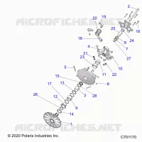 TREN, PRIMARY CLUTCH