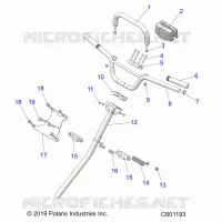 STEERING, HANDLEBAR, MIEMBRO DE GOBIERNO