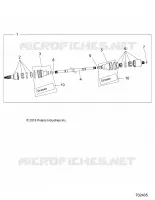 TREN, REAR HALF SHAFT